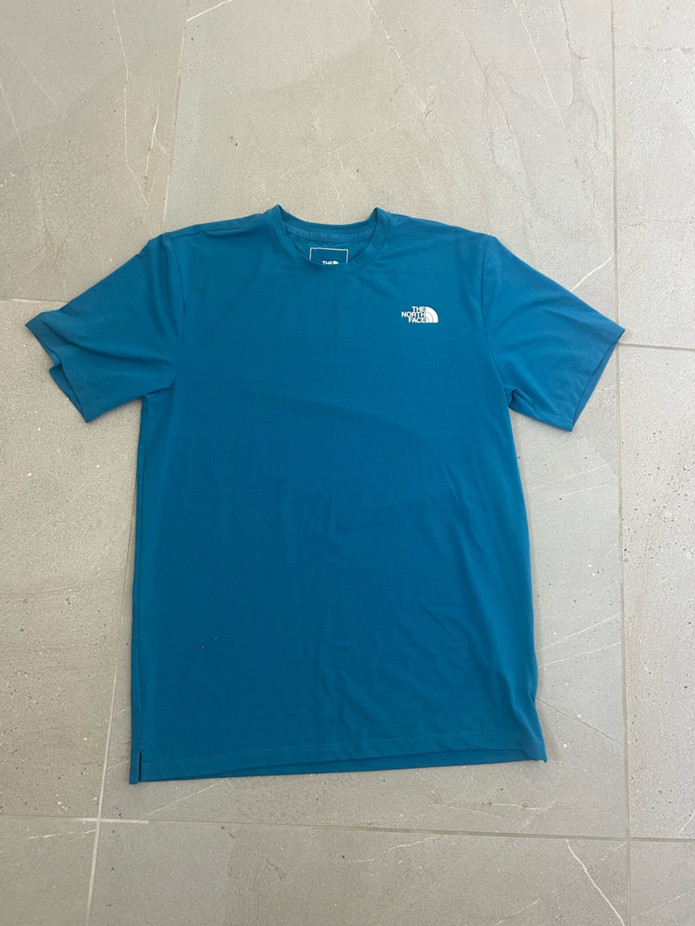 The North Face Teal Blue Short Sleeve Logo T-Shirt